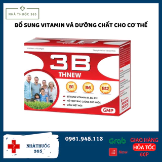 Viên uống VITAMIN 3B  THNEW hỗ trợ tăng cường hấp thu dưỡng chất cho cơ thể hộp 100 viên