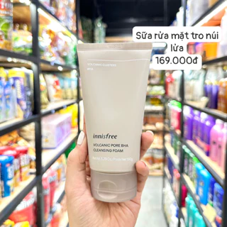 Sữa Rửa Mặt Tro Núi Lửa Innisfree Hàn Quốc