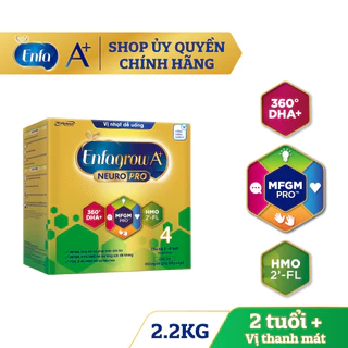 Sữa bột enfagrow 4 hộp giấy 2,2kg