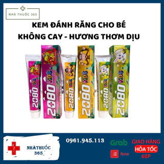 Kem Đánh Răng Trẻ Em Cao Cấp 2080 Kids Hàn Quốc 80g