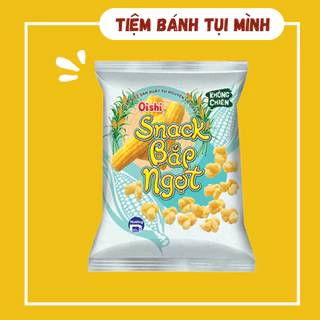 Bánh Snack Bắp Ngọt Oishi, đồ ăn vặt