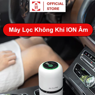 Máy lọc không khí ô tô ION âm Air Purifier VH P02 Cao Cấp, Thiết bị loại bỏ formaldehyde, khử mùi diệt khuẩn tiện lợi