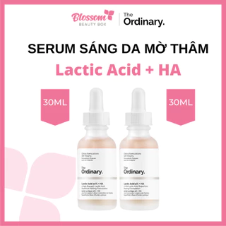 Serum tẩy tế bào chết sáng da, mờ thâm Lactic 5% Acid + HA The Ordinary 30ml (beauty)