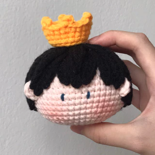 Nhân vật Kageyama Tobio Haikyuu Handmade bằng len