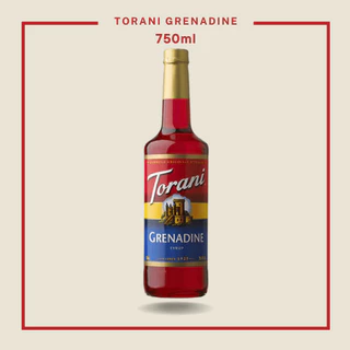 Siro Grenadine Torani Lựu Syrup 750ml