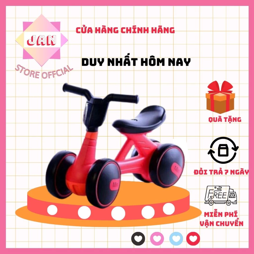 xe chòi chân mini  có nhạc có đèn cho bé bike