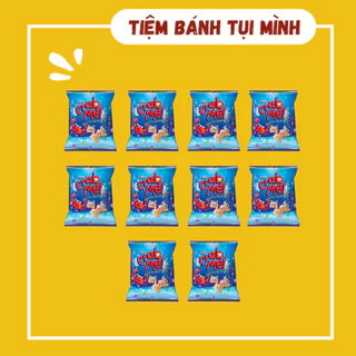 [10 gói] Bánh snack cua chua ngọt  Oishi 14gram, đồ ăn vặt