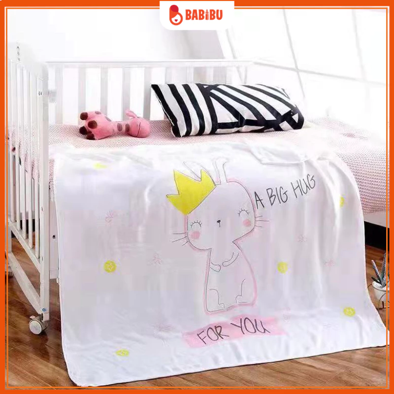 Khăn Lụa Cao Cấp 100% Sợi Tre, Khăn Siêu Mềm ,Siêu Thấm Kích Thước 110x110cm Babibu - KTXST