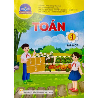 Sách - Combo 4 cuốn Toán lớp 4 tập 1+2 (SGK+BT) (Chân trời sáng tạo)