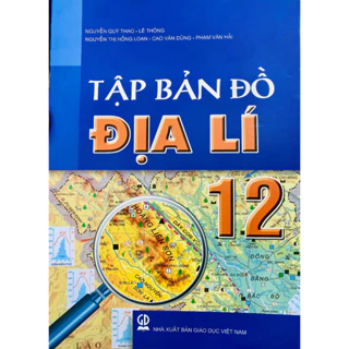 Sách - Tập bản đồ Địa lí lớp 12