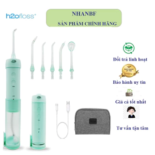 Tăm nước mini h2ofloss gấp gọn phiên bản mới nhất đầy đủ phụ kiện