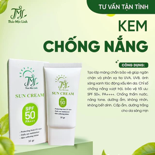 KEM CHỐNG NẮNG  SPF50+ THẢO MỘC LINH