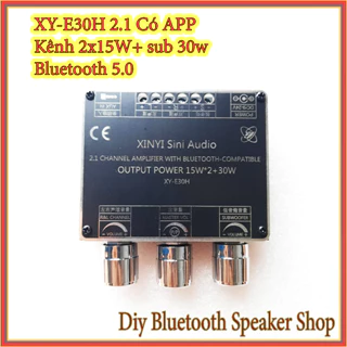 Mạch khuếch đại âm thanh XY-E30H 2.1 kênh 2x15W+1x30W bluetooth 5.0