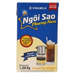 Sữa Đặc Có Đường Vinamilk Ngôi Sao Phương Nam Xanh Dương Hộp Giấy 1.284G (1 hộp)