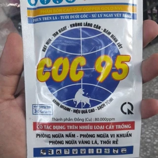 Phân bón COC 95 Đồng 33g trừ nấm, vi khuẩn, vàng lá thối rễ