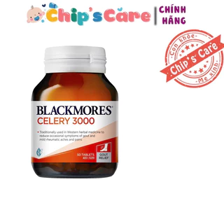Blackmores Celery 3000 mg chai 50 viên từ úc - Viên uống hỗ trợ Gout