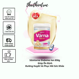 Sữa Bột Varna Diabetes Lon 850g  [HSD T1-2026] thaithientruc