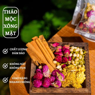 Thảo mộc xông mặt, thảo dược đẹp da se khít lỗ chân lông, giảm sưng mụn, giúp thẩm thấu dưỡng chất tốt - Tiệm trà 1900s