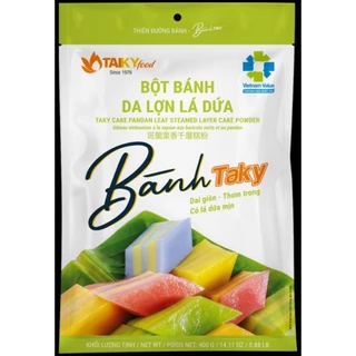 BỘT BÁNH DA LỢN TÀI KÝ - TẶNG KÈM GÓI BỘT LÁ DỨA THƠM LỪNG - TÚI 400G