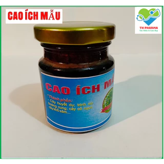 Cao Ích Mẫu Nguyên Chất Cô Đặc Giúp Điều Hòa Kinh Nguyệt,Giảm Đau Bụng Kinh, Ổn Định Huyết Áp, Hạ Mỡ Máu - TH PHARMA