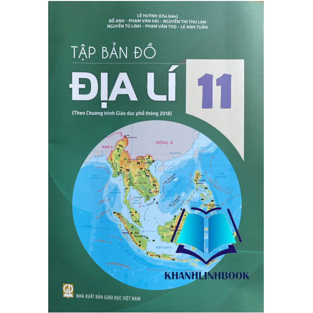 Sách - Tập Bản Đồ Địa Lí 11