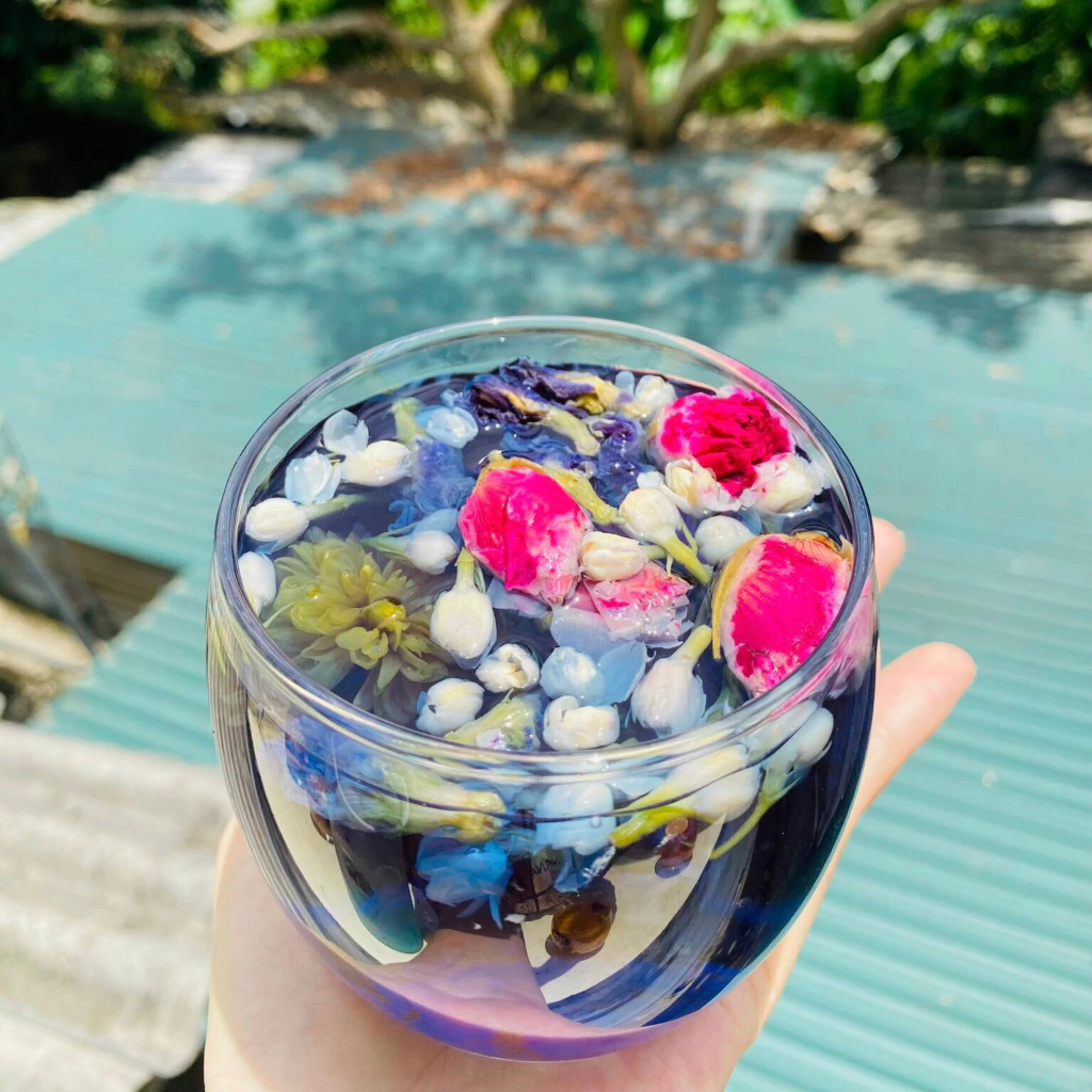 Trà Hoa dưỡng nhan ngũ vị