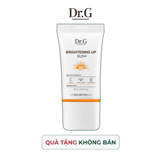 Quà tặng không bán Dr.G Kem chống nắng Brightening Up Sun+ SPF50+ PA+++ 20ml