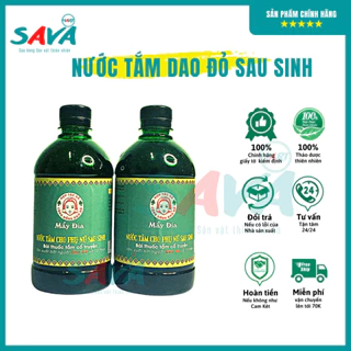 Nước tắm thảo dược Dao Đỏ sau sinh phục hồi sức khỏe phụ nữ sau sinh hiệu quả 100% tiện dụng chai 500ml