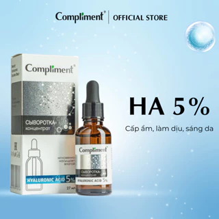 Serum Compliment axit hyaluronic 5% cấp nước, dưỡng ẩm 27ml