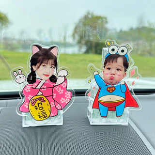 Mô hình Standee lắc đầu thiết kế theo yêu cầu và Đèn ngủ DIY, mô hình lắc lư