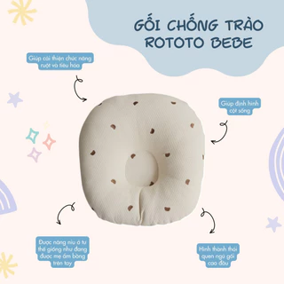 GỐI CHỐNG TRÀO NGƯỢC ROTOTO BEBE CHỮ C - VINAQUICK