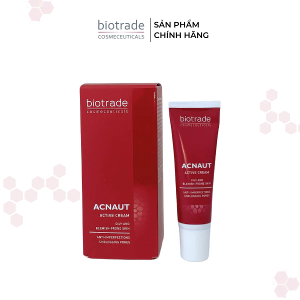 Kem Chấm Mụn - BIOTRADE ACNAUT ACTIVE CREAM 15ml (New)