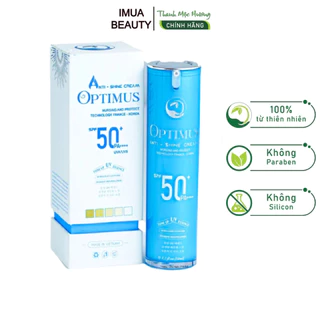 Kem chống nắng Thanh Mộc Hương Optimus 150ml cấp ẩm nâng tone SPF50+ PA+++