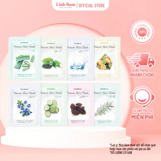 Mặt Nạ Foodaholic Nature Skin Mask Thiên Nhiên Dưỡng Ẩm Giảm Mụn Trắng Da Hàn Quốc 23g (NEW 2023) - Linh Sam