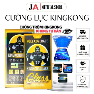 Cường Lực Kingkong Tự Dán CHỐNG NHÌN TRỘM, Full Màn Hình Cho Diện Thoại Từ X Đến 14 Promax  (J.A Official Store)