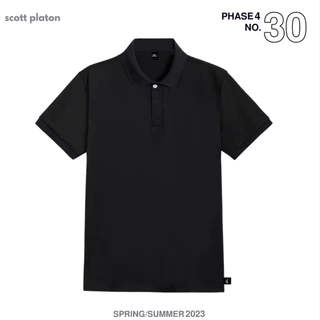 Scott Platon Áo Polo Basic - Chất liệu microfiber dày dặn hút ẩm co giãn tốt