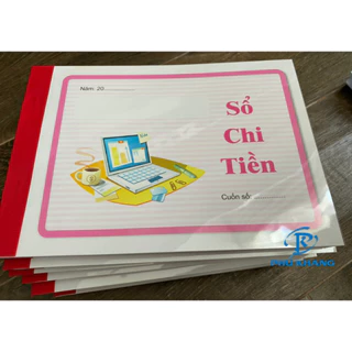 Sổ Thu - Sổ Chi A5(21x14.8cm) 1 cuốn 100 tờ in 1 mặt