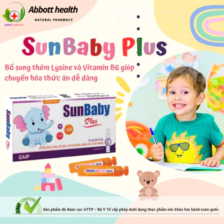 Sunbaby Plus, hỗ trợ tăng cường hệ tiêu hóa, giúp ăn ngon