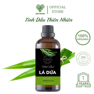 Tinh dầu lá dứa nguyên chất xông phòng 100ml đuổi muỗi,thơm phòng,làm nến thơm,khử mùi