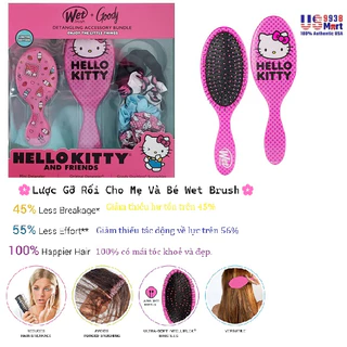 Lược Gỡ Rối Cho Mẹ Và Bé Wet Brush