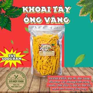 Khoai Tây Ống Sấy Giòn 2 Túi 1KG⚠️Lẻ = Sỉ ⚠️[FREE SHIP]TỪ ĐƠN 50K, [Loại Đặc Biệt] Hàng ngon nhà làm