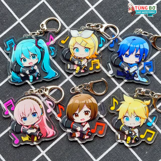 Móc Khóa Vocaloid (Miku, Rin, Len, Luka, Kaito, Meiko)