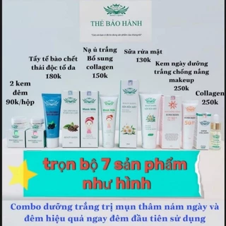 Trọn bộ 6 sản phẩm chăm sóc da mỹ phẩm Beauty Queen