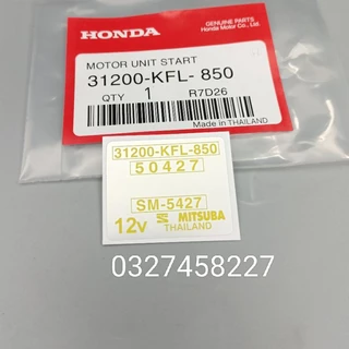 Tem dán củ motor đề khởi động xe WAVE thái 110 zin Honda