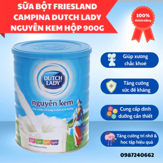 Sữa Bột Fresland Campina Dutch Lady Nguyên Kem Hộp 900g