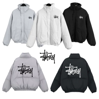 Áo phao STUSSY logo thêu ,Áo khoác phao béo nam nữ cao cấp,hàng xịn latizia.vn