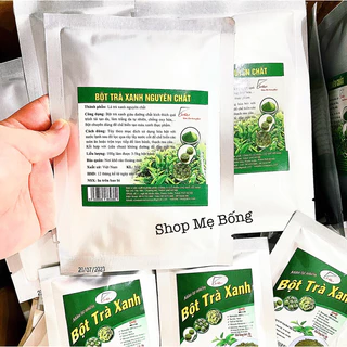 Bột trà xanh nguyên chất Chợ Quê 50g