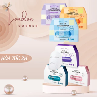 Hộp 10 miếng Mặt Nạ Banobagi Vita Genic Jelly Mask dưỡng trắng, cấp ẩm, se lỗ chân lông, phục hồi da