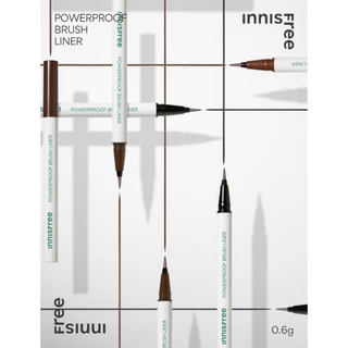 Bút kẻ mắt dạ innisfree Powerproof Brush Liner