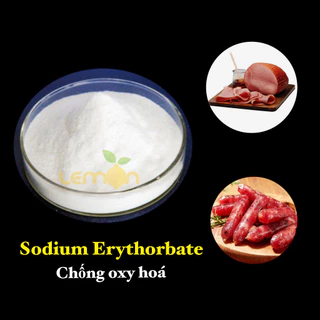 [100g-500g] Chất chống oxi hóa SODIUM ERYTHORBATE chống xuống màu cho thực phẩm chế biến - Hàng Ý